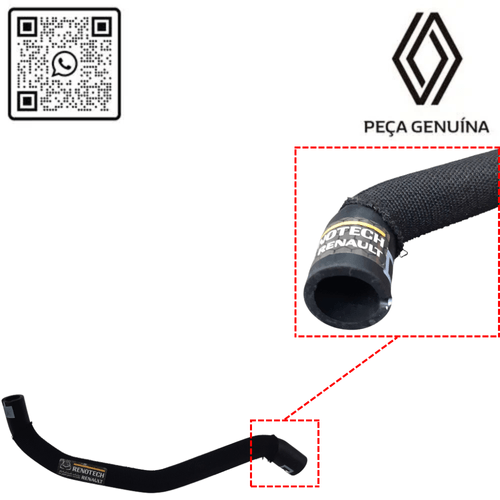 RN 30012R 140530012R MANGUEIRA RADIADOR MASTER 2.3 16V M9T - 3